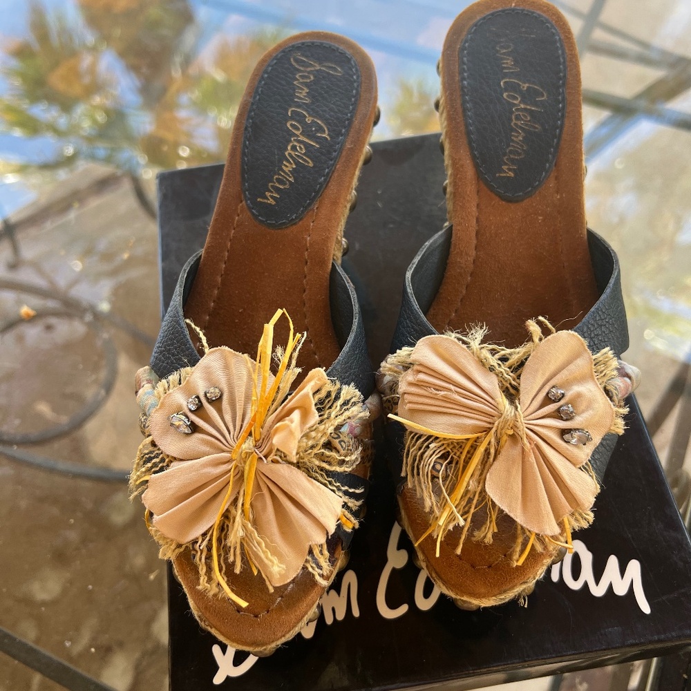 Sam Edelman Deacon Denim Saddle -C size 6 1/2